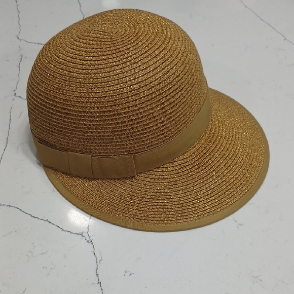 Elegant Gold Women's Hat - Picture 1 of 5